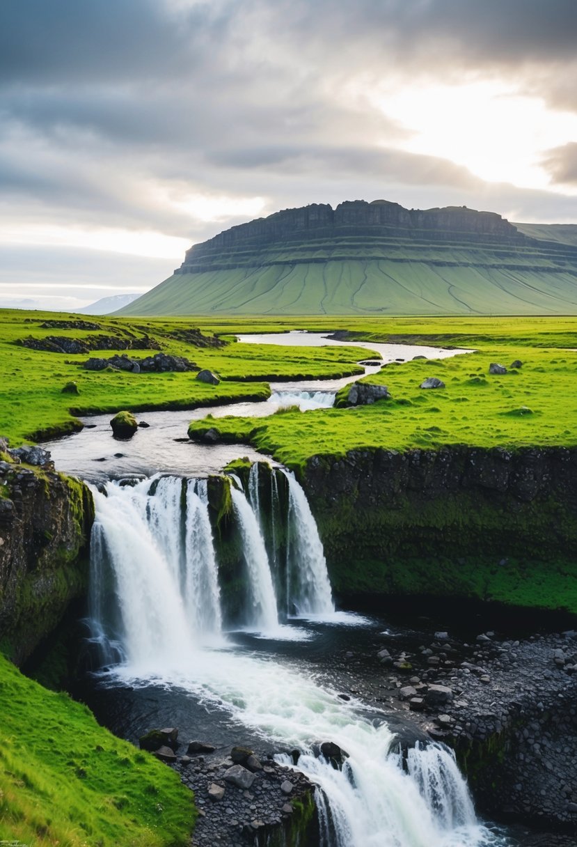 April for Waterfalls