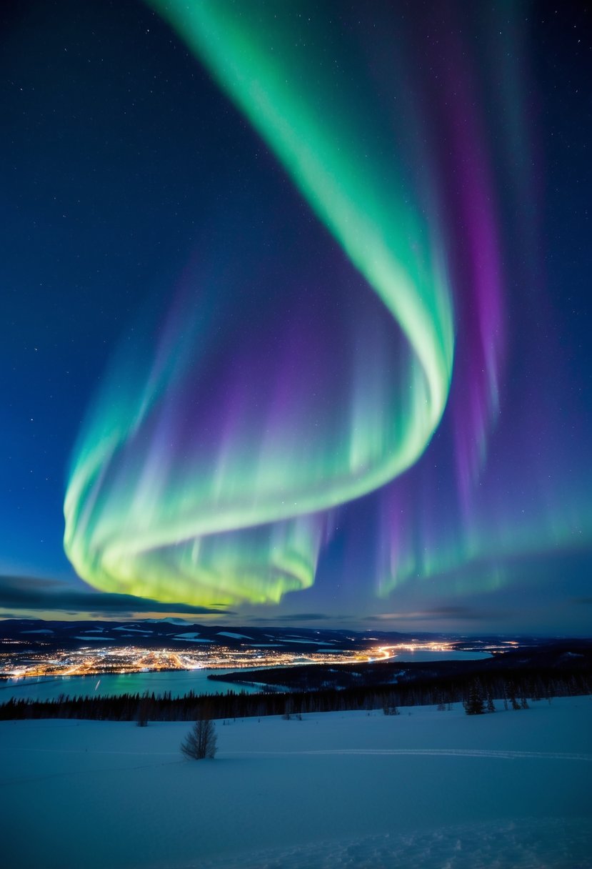 Fairbanks' auroras in March