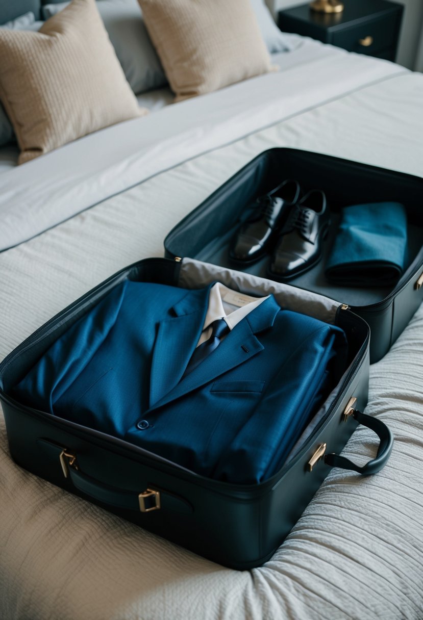 Utilize a suit travel case