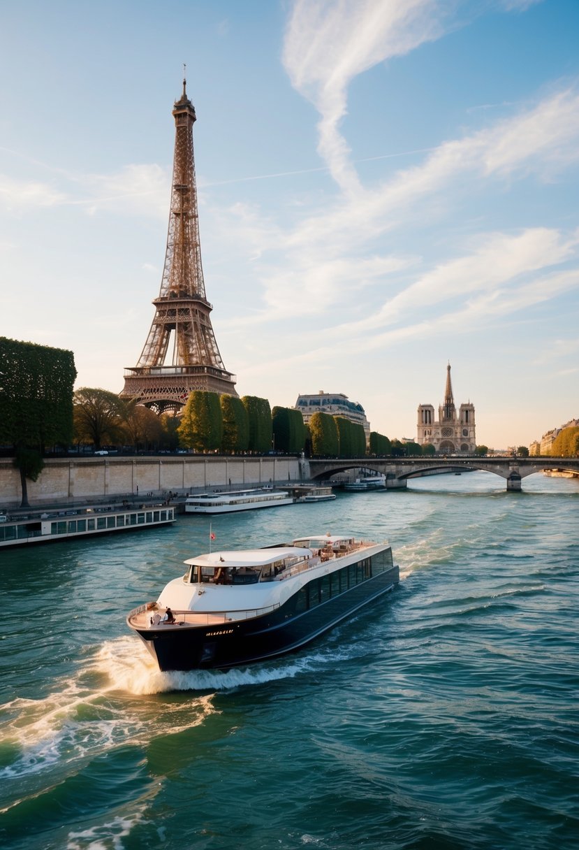 Cruise along the Seine River