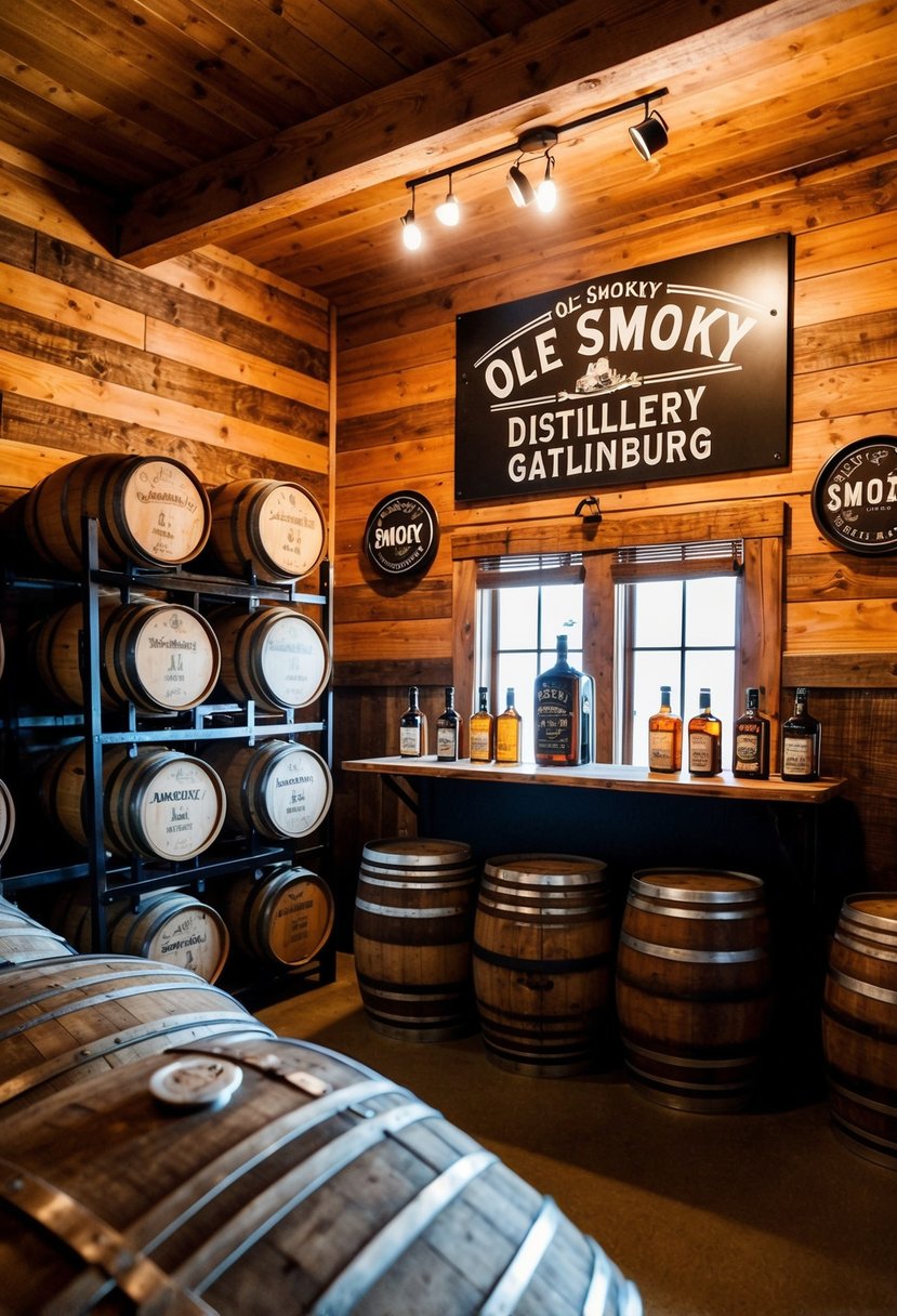 Enjoy a moonshine tasting at Ole Smoky Distillery