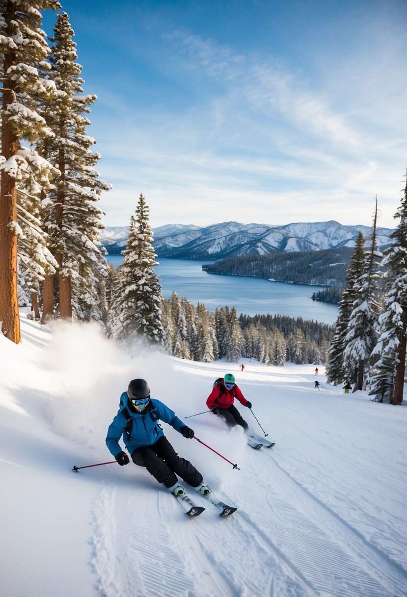 Experience Lake Tahoe skiing