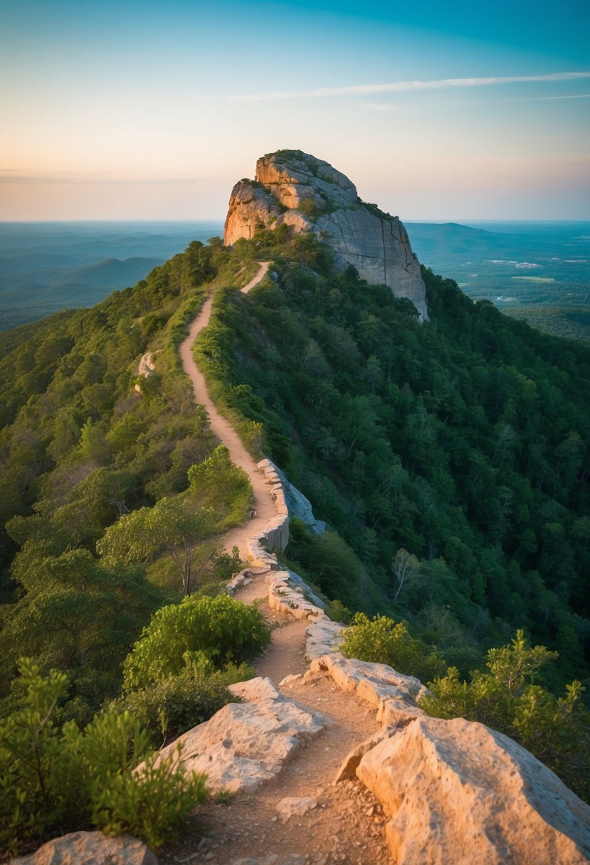 Hike Pinnacle Mountain State Park