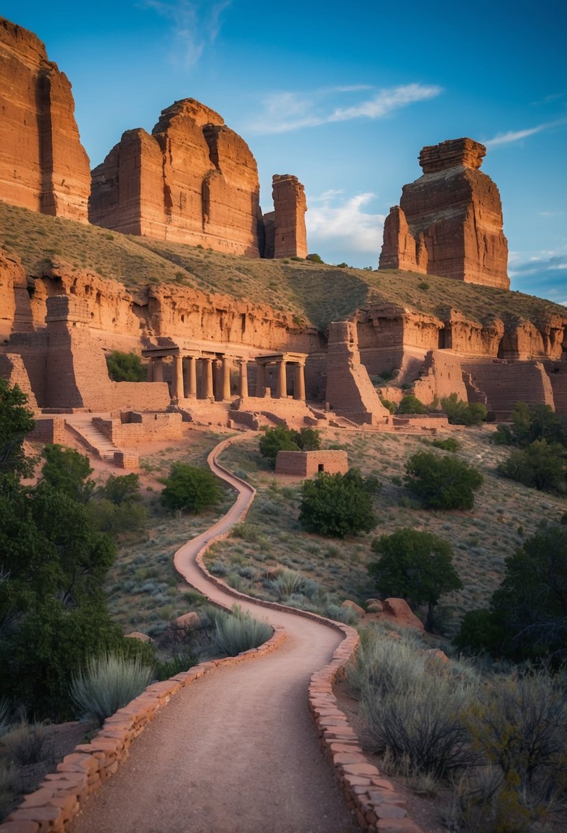 Hike in Bandelier National Monument