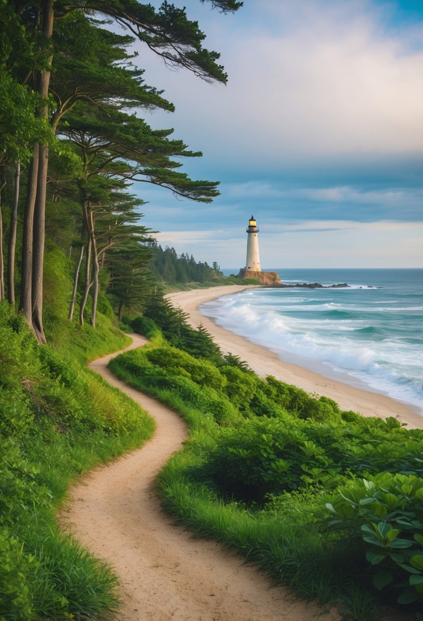 Hike in Cape Henlopen State Park