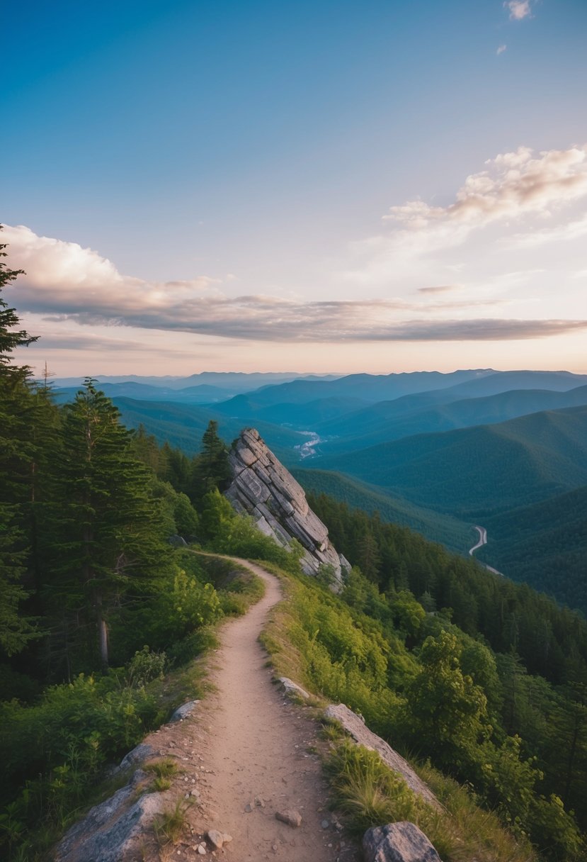 Hike the trails at Cheaha State Park, Alabama's highest point