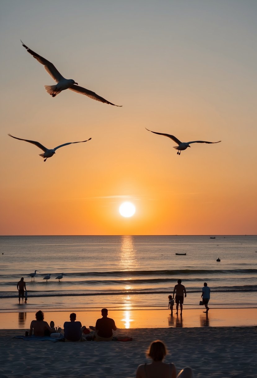 Relax at Narragansett Beach