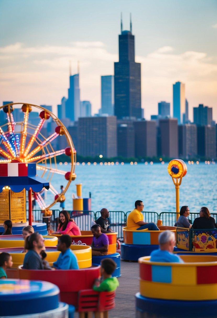 Stroll down Navy Pier