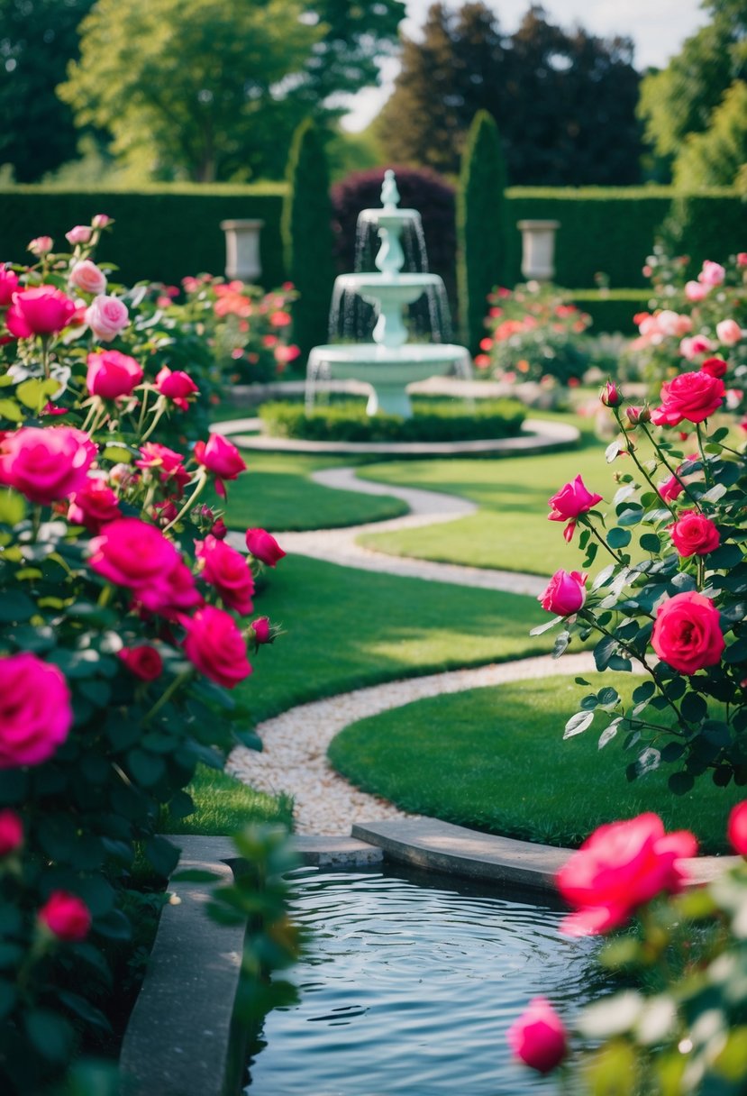 Stroll through Elizabeth Park Rose Garden