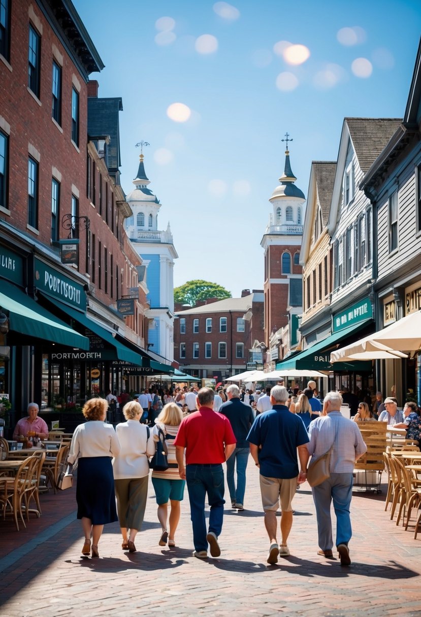 Stroll through Portsmouth's Market Square