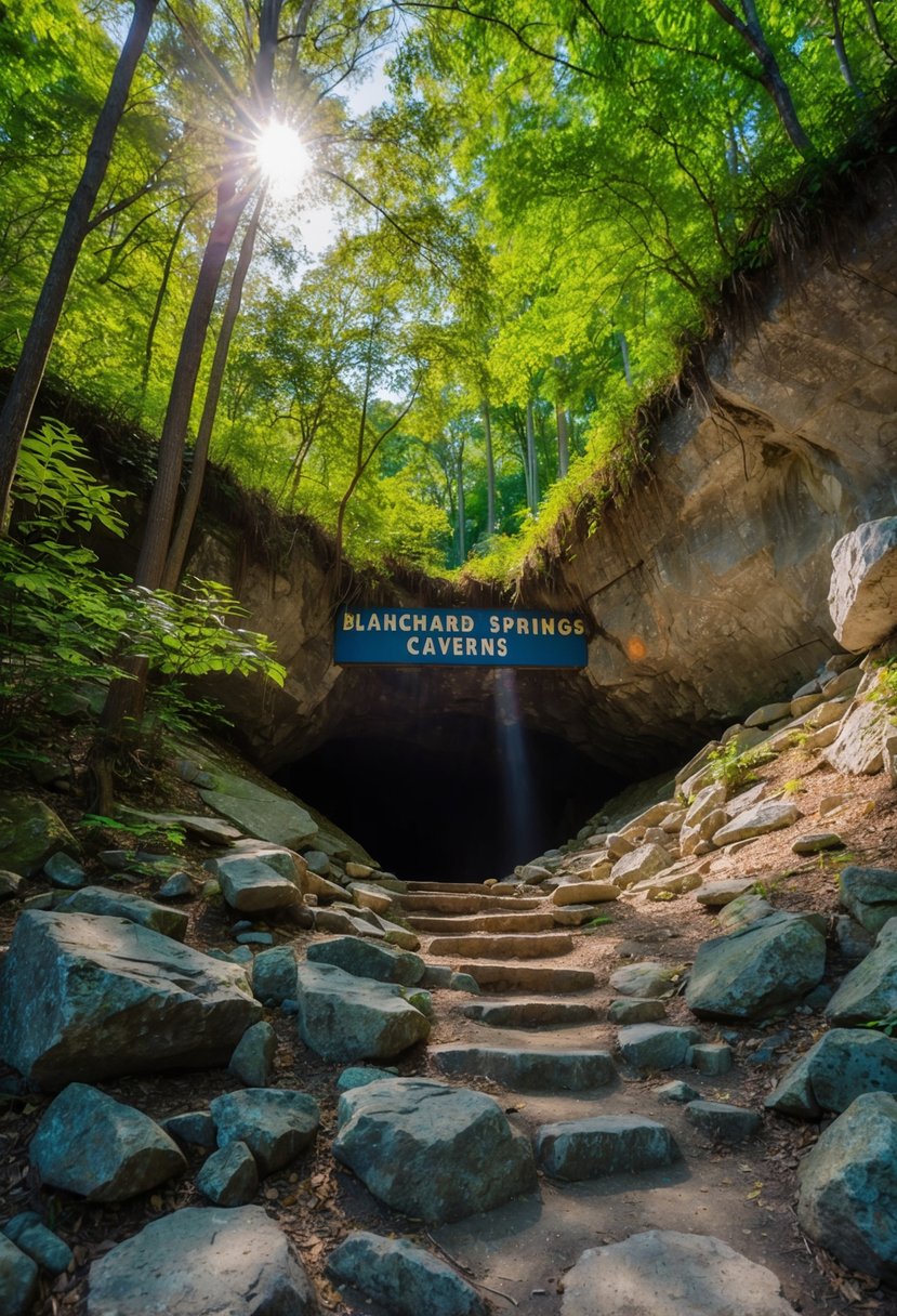 Tour Blanchard Springs Caverns