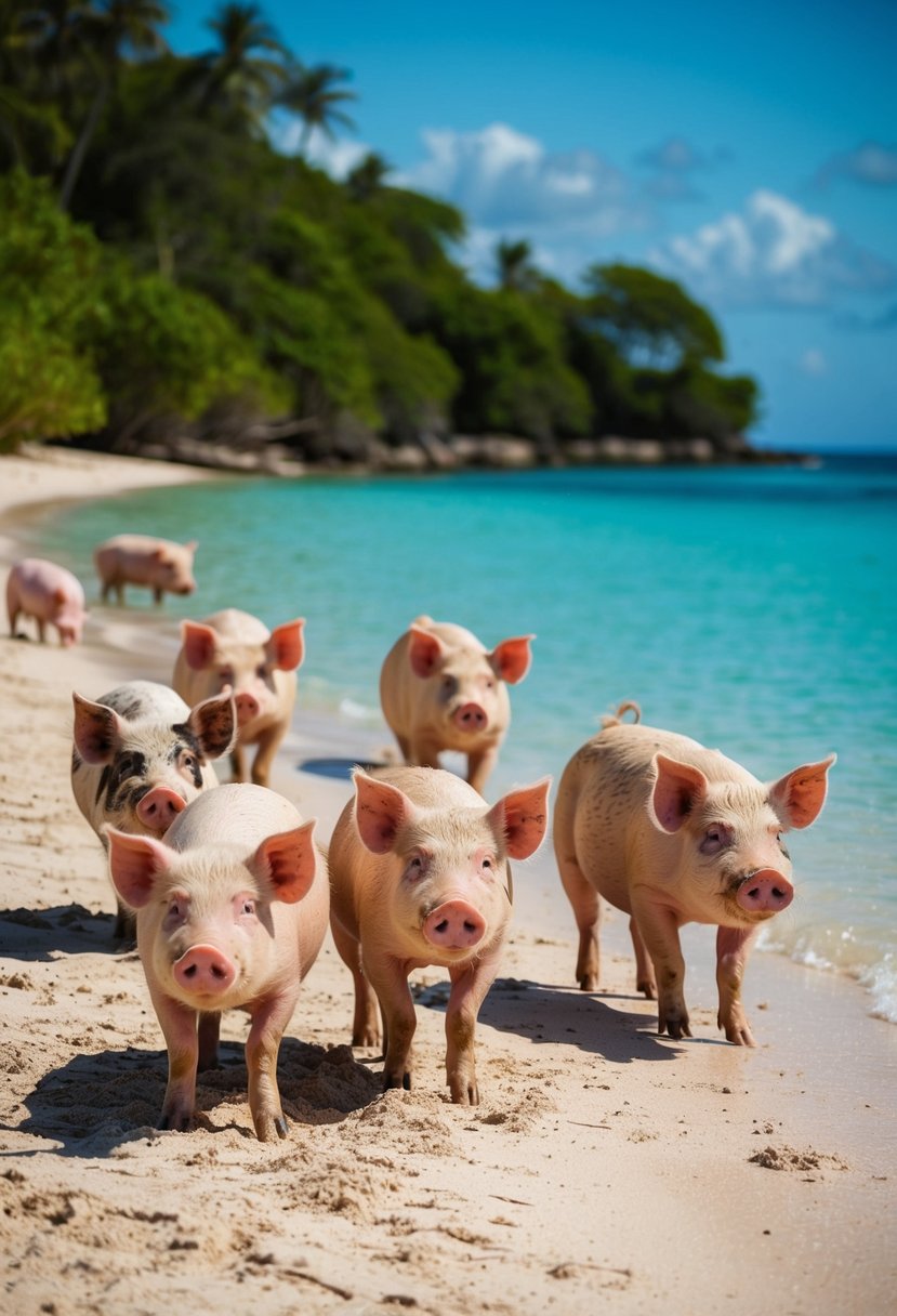 Visit Pig Beach