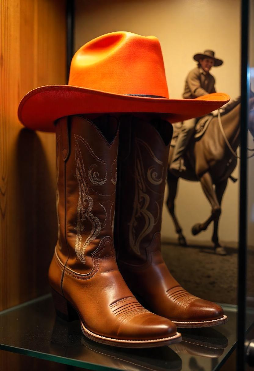 A cowboy hat and boots