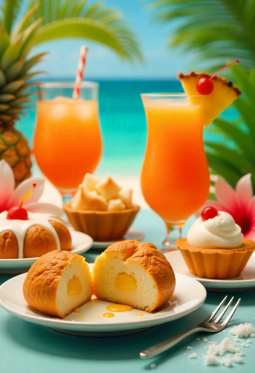 Bahamian Desserts and Drinks