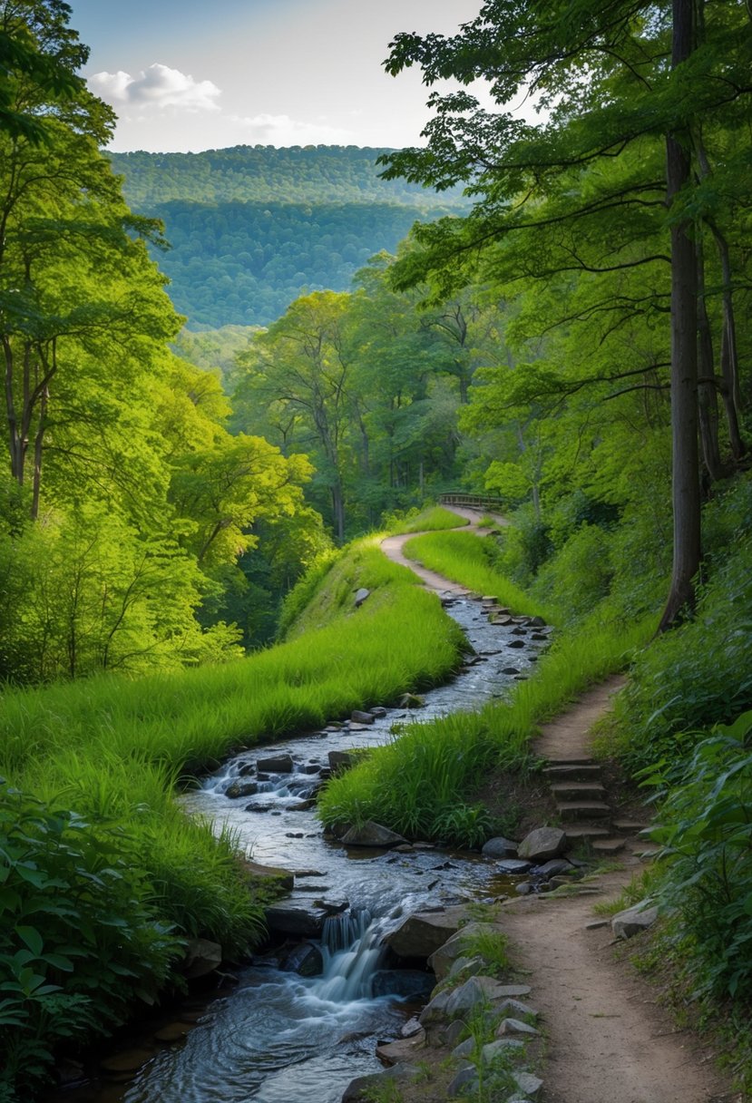 Hike in Patapsco Valley State Park