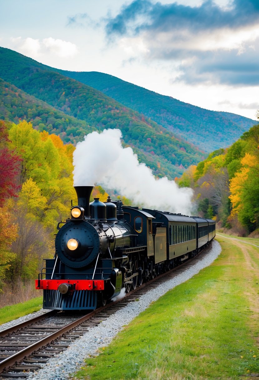Ride the Cass Scenic Railroad
