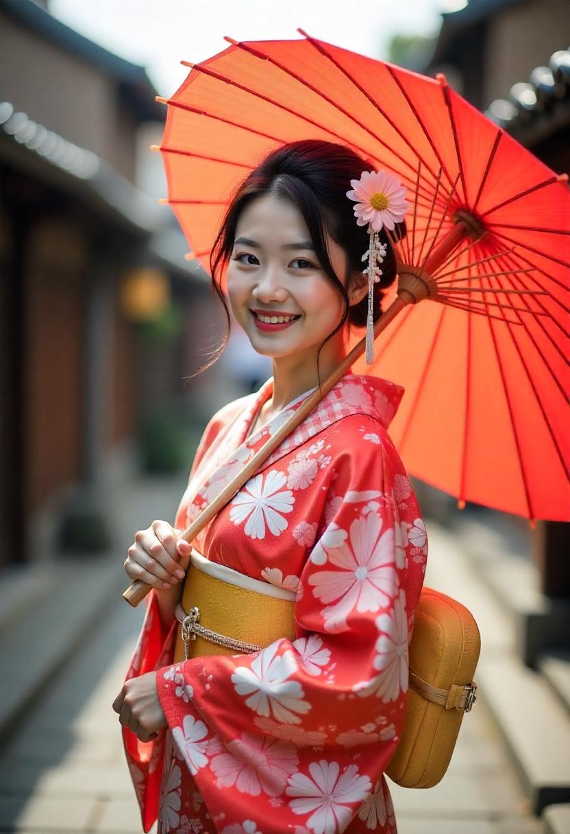Dress in Kimono