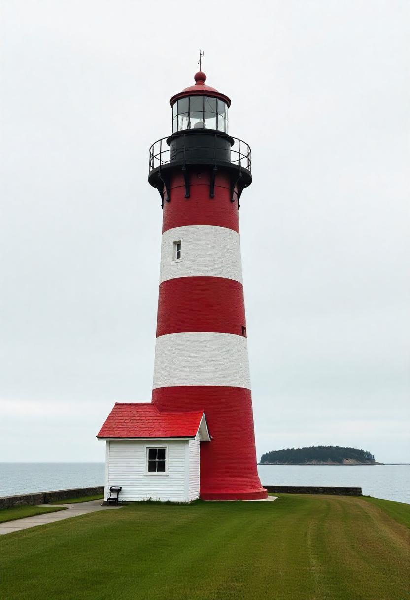 Lighthouse at the Easternmost Point in Maine