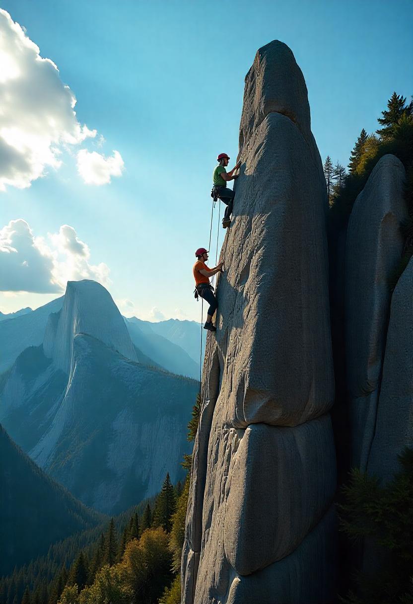 Rock Climb south dakota